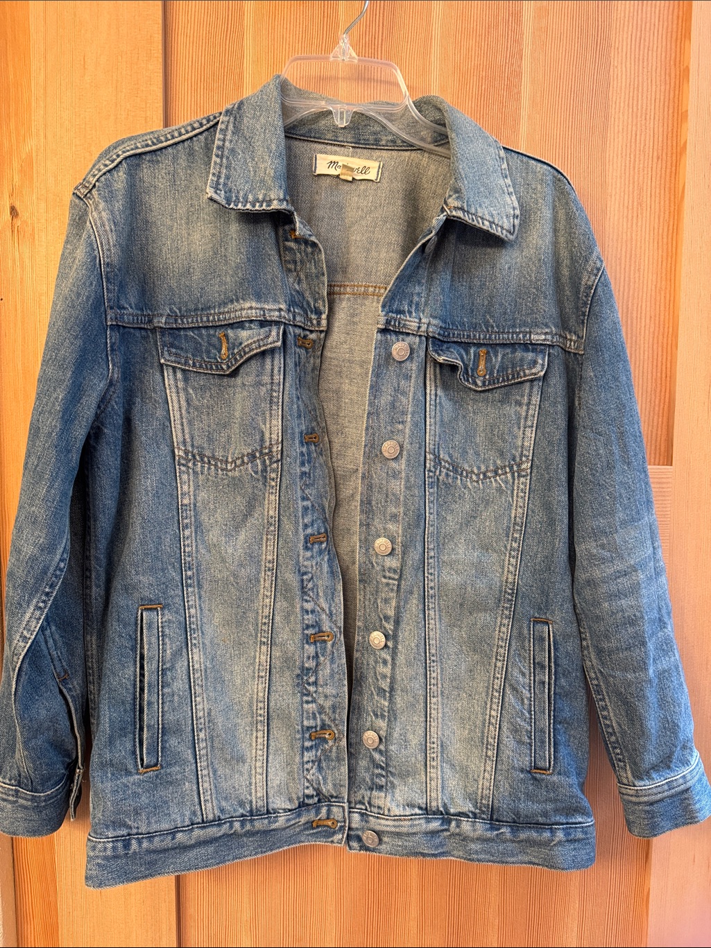 Madewell Vintage-Inspired Blue Denim Jacket - Women's